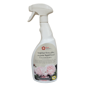 READY TO USE SULPHUR AND FOLIAR ROSE FOOD